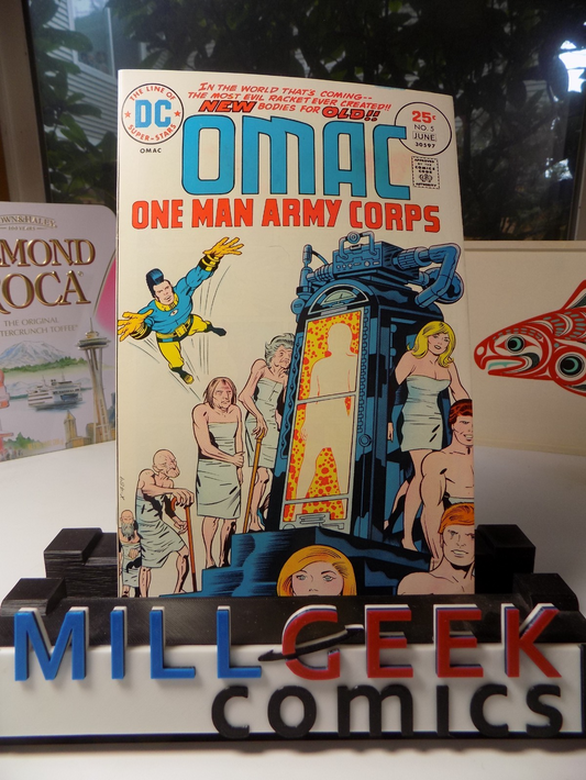 OMAC #5 DC Comic June 1975 Very Fine/Near Mint