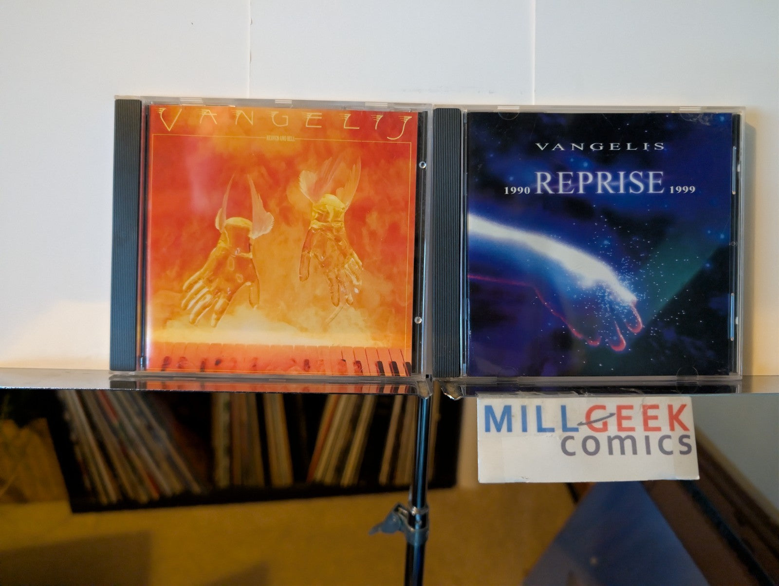 Vangelis 2 CD Lot (Heaven and Hell, Reprise 1990-1999) -JD