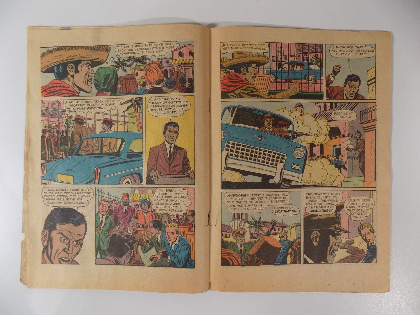Four Color #1330 Brain Boy Dell Comic April-June 1962 Good/Very Good
