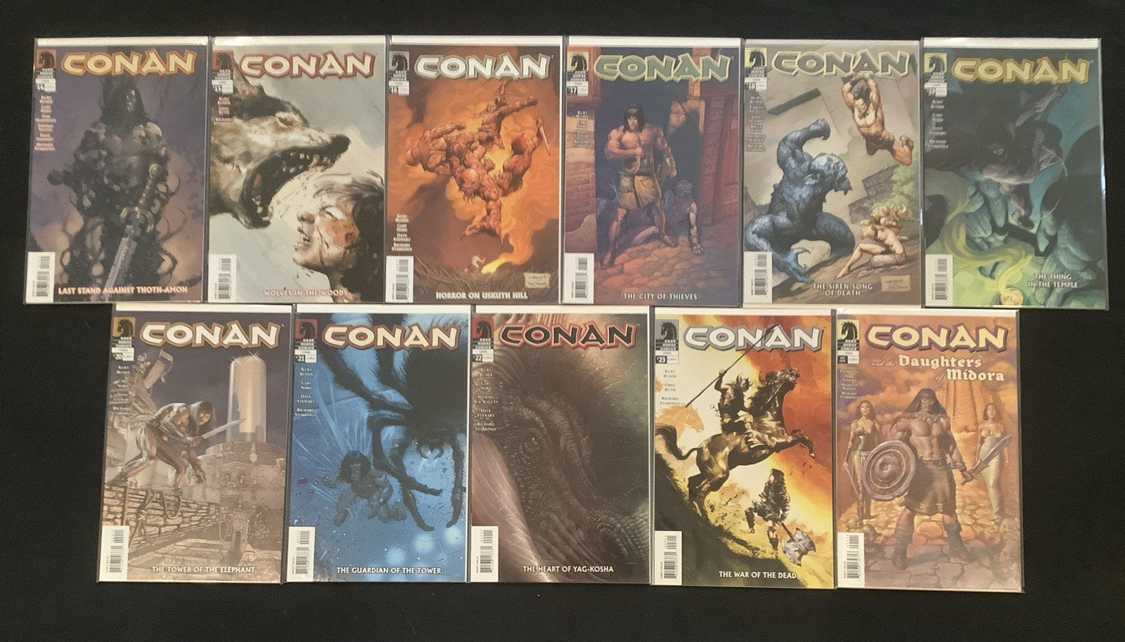 Conan #0-23 + Daughters Of Midora Comic Lot, Dark Horse, Multiple Variants
