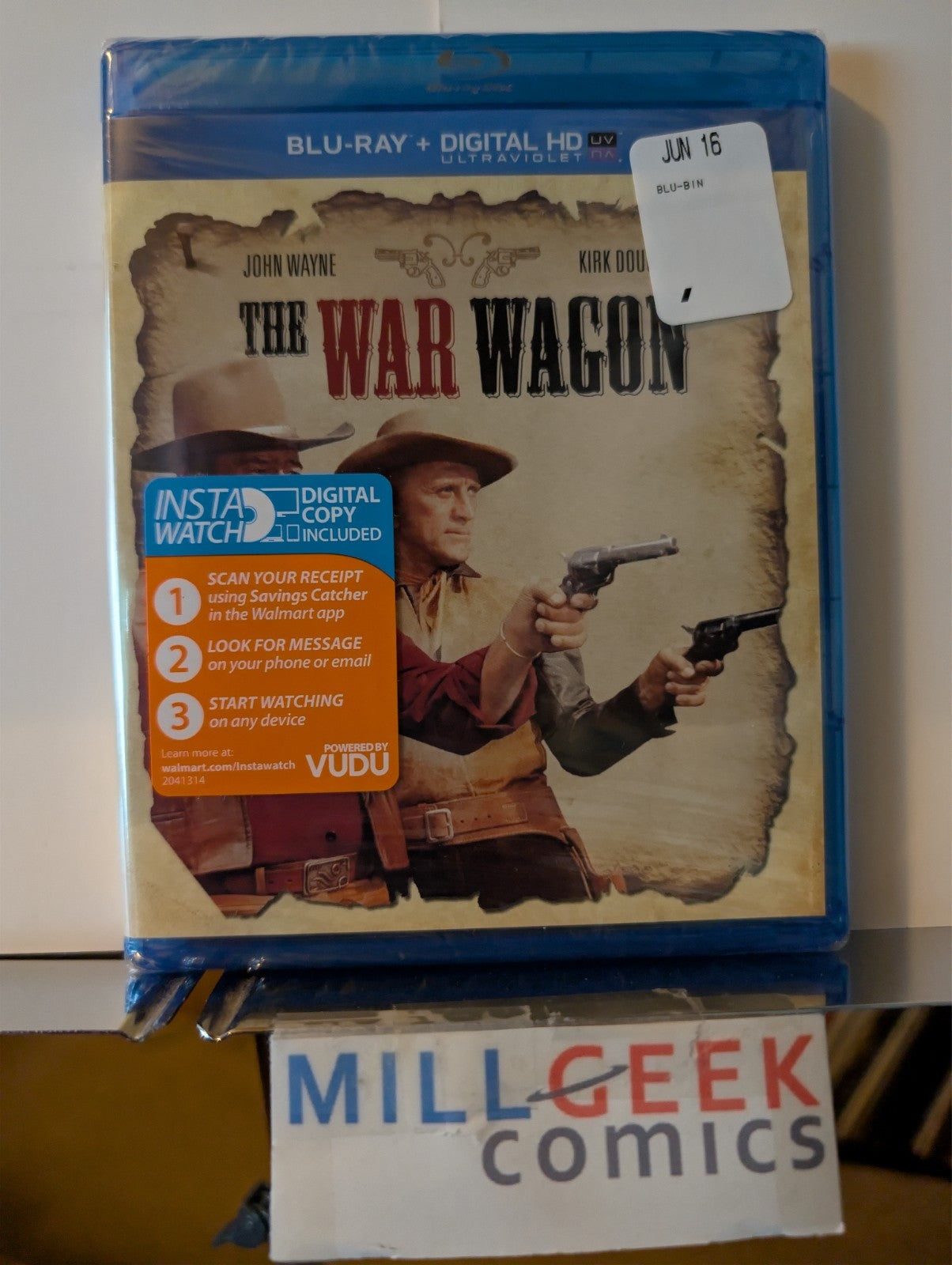 Rio Bravo / The War Wagon, John Wayne 2 Movie Set (Blu-ray) -JD