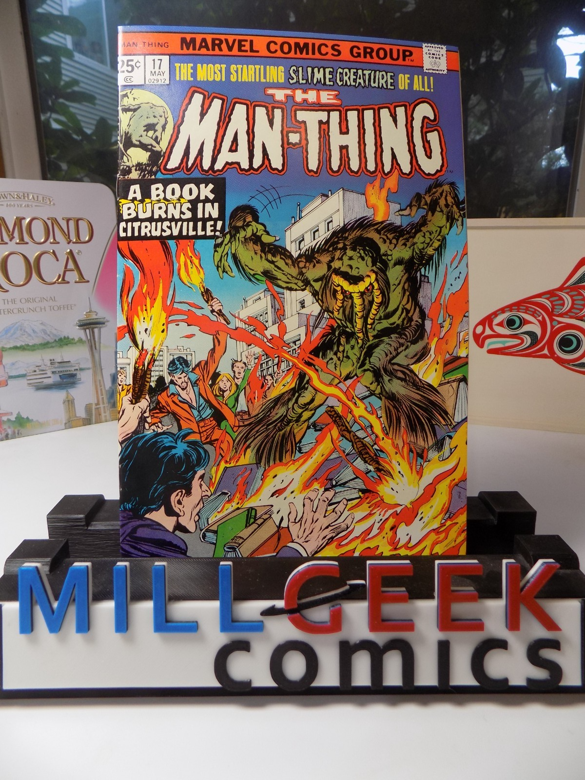 Man-Thing #17 Marvel Comic May 1975 Very Fine/Near Mint