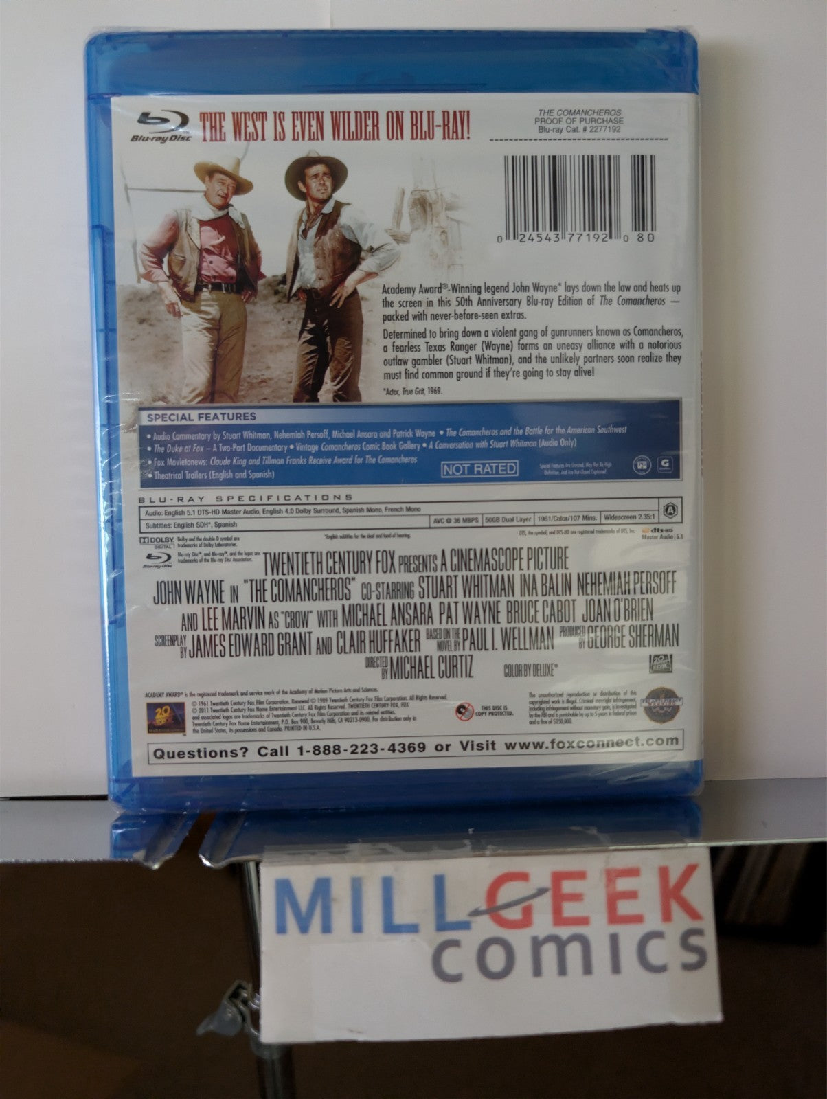El Dorado / The Comancheros, 2 John Wayne Movie Set (Blu-Ray) -JD