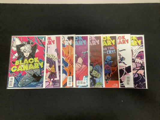 Black Canary #1-8 DC comic lot (2015-2016) Brendan Fletcher