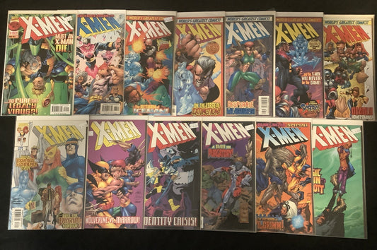X-Men #64-76 Comic Lot, Marvel Comics, Scott Lobdell, 1st App Dr. Cecilia Reyes