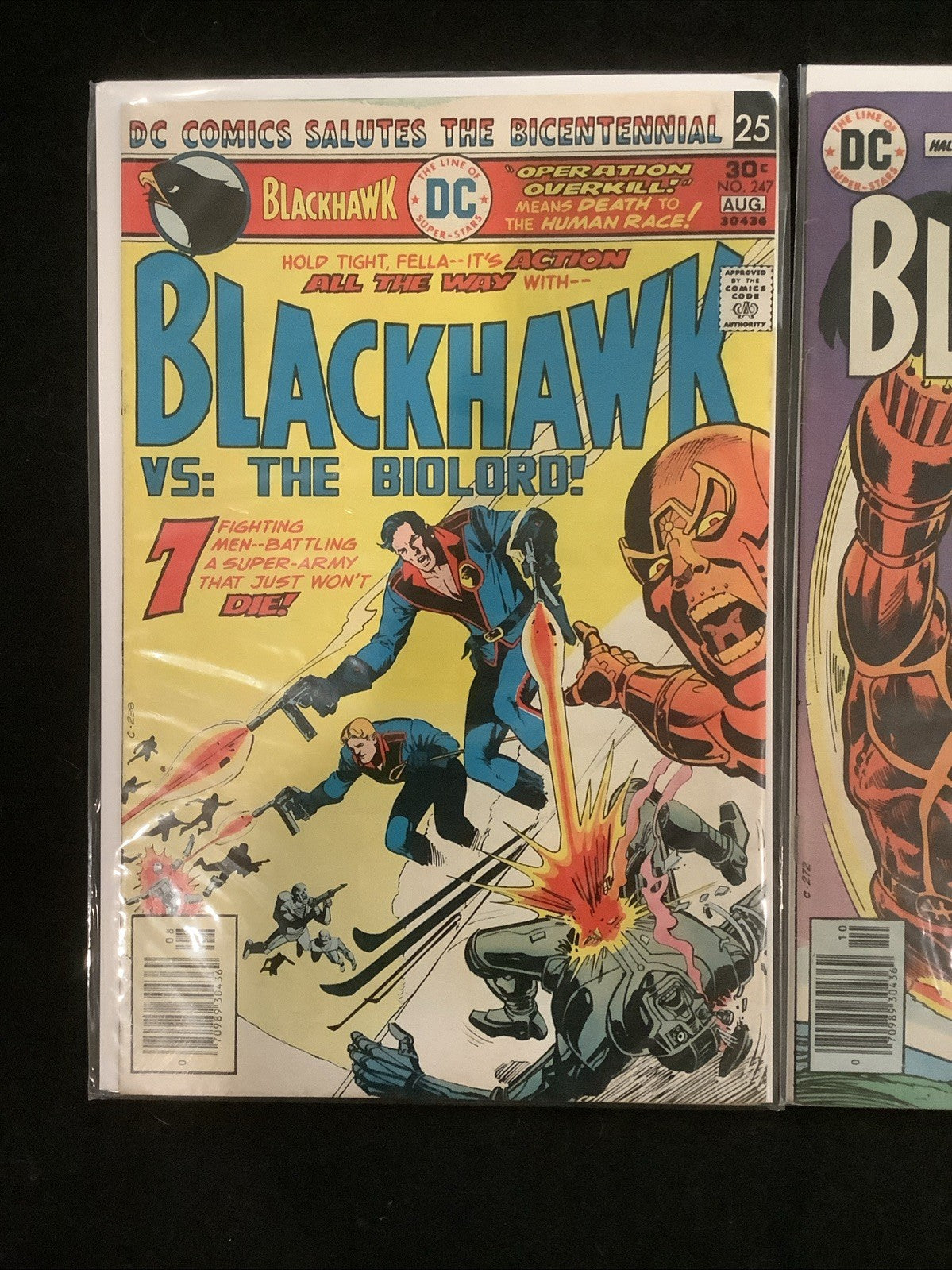 Blackhawk #247-249 Comic Lot, DC Comics, David Anthony Kraft, Curt Swan, 1976