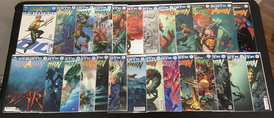 Aquaman 1-46 + Rebirth 1 + Future State 1-2 + Aquaman/Jabberjaw 1 Comic Bundle