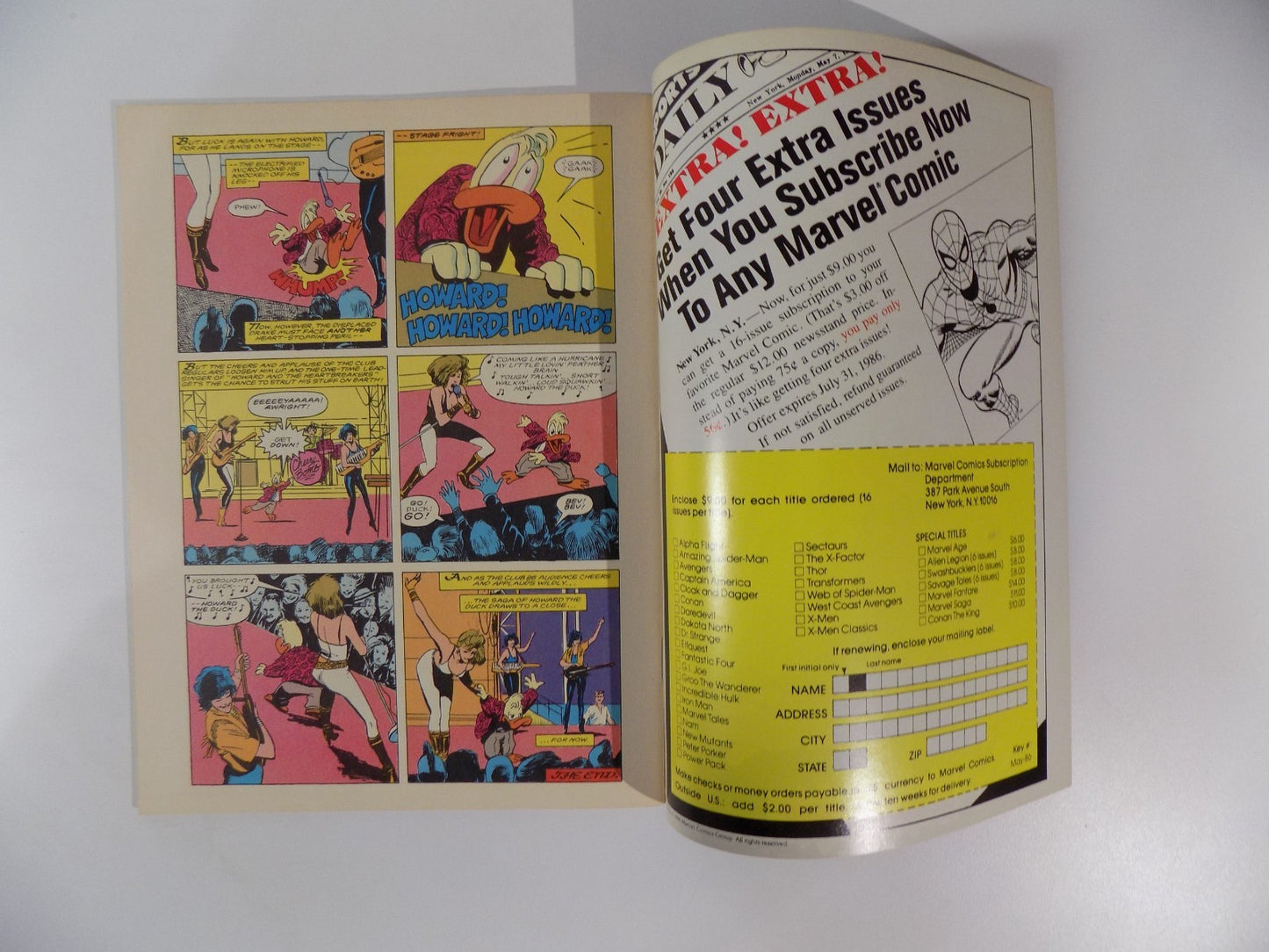 Marvel Super Special #41 Howard the Duck 1986 Near Mint-