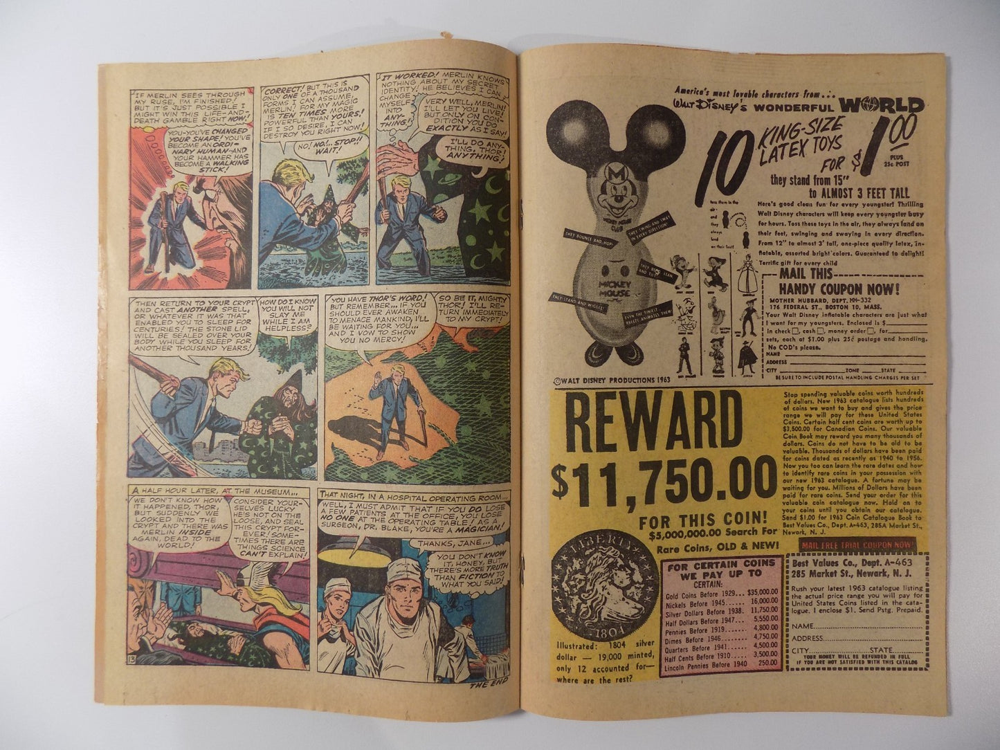 Journey into Mystery #96 Marvel Comic Fine- September 1963