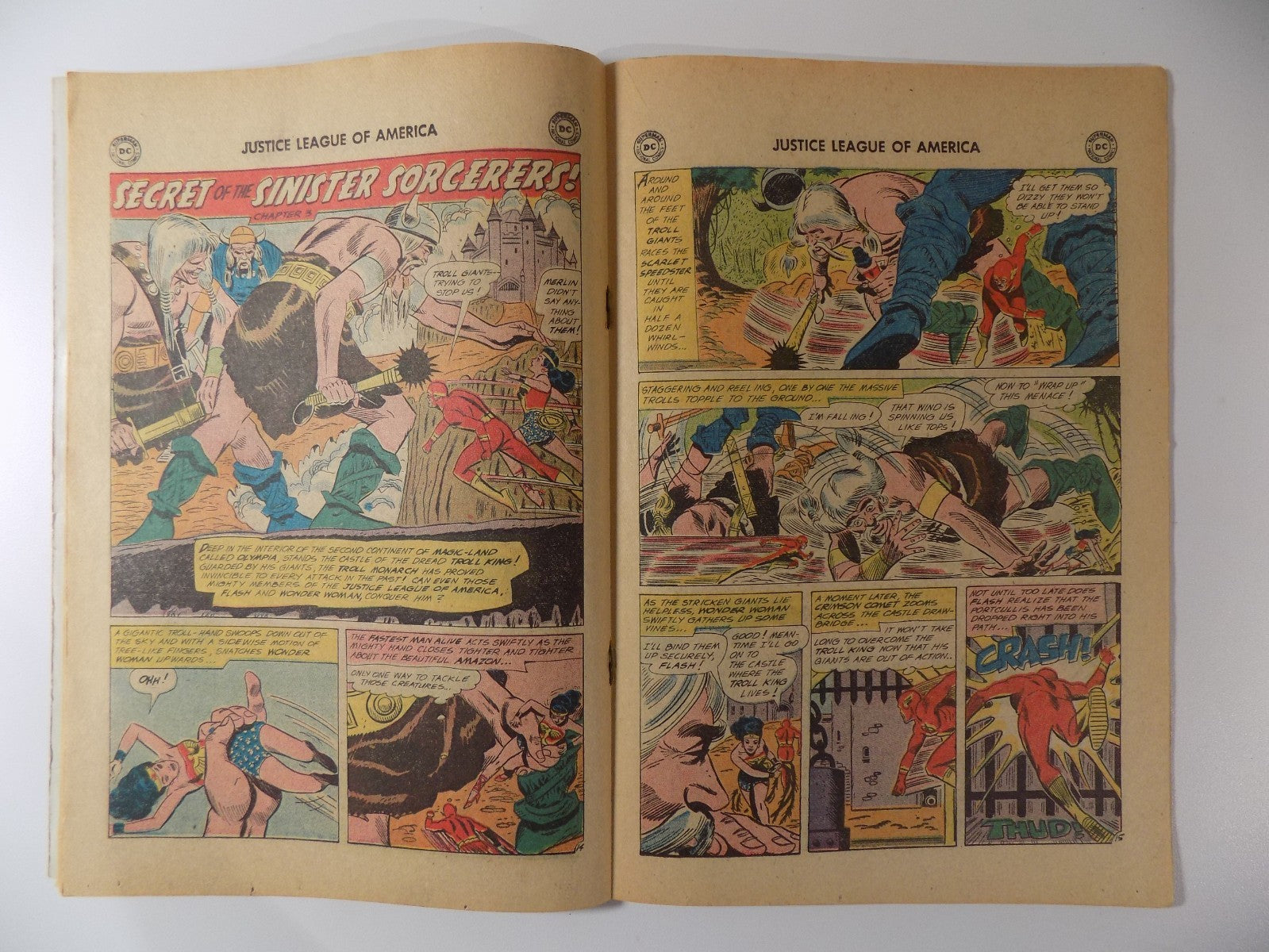Justice League of America #2 DC Comic January 1961 Fine-