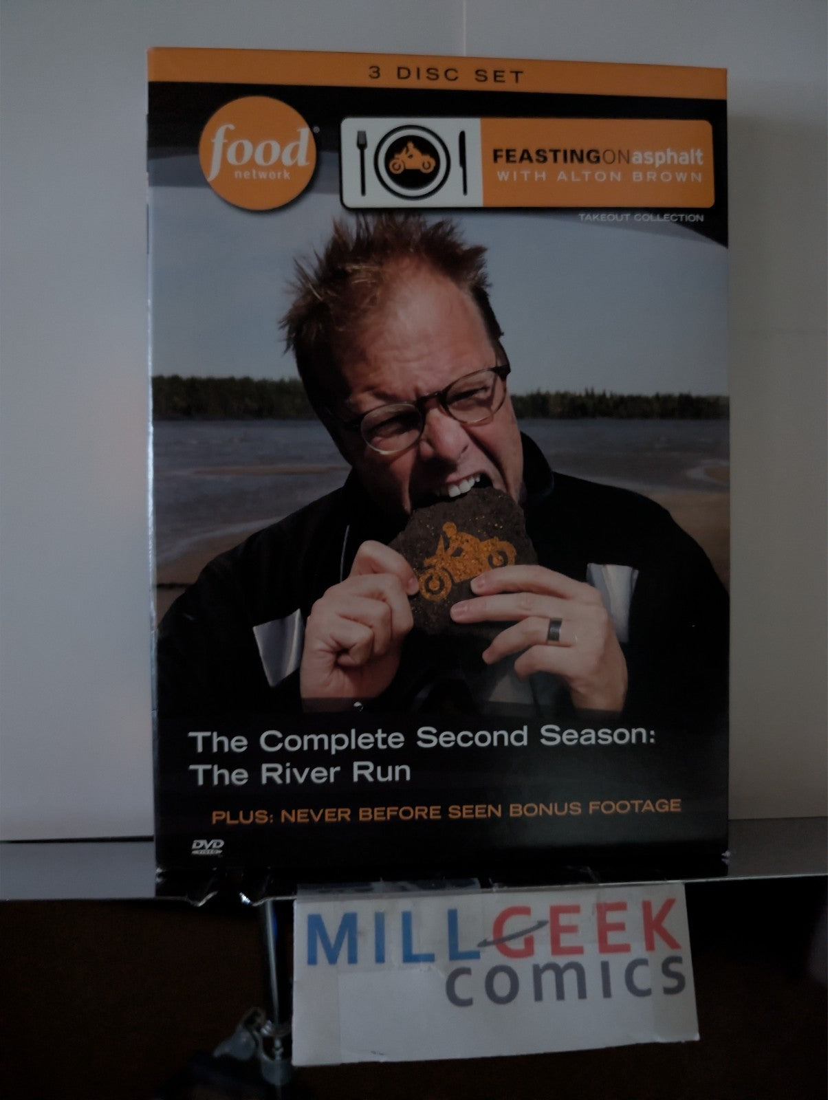 Feasting on Asphalt with Alton Brown, 2nd Season The River Run (DVD) Like New-JD