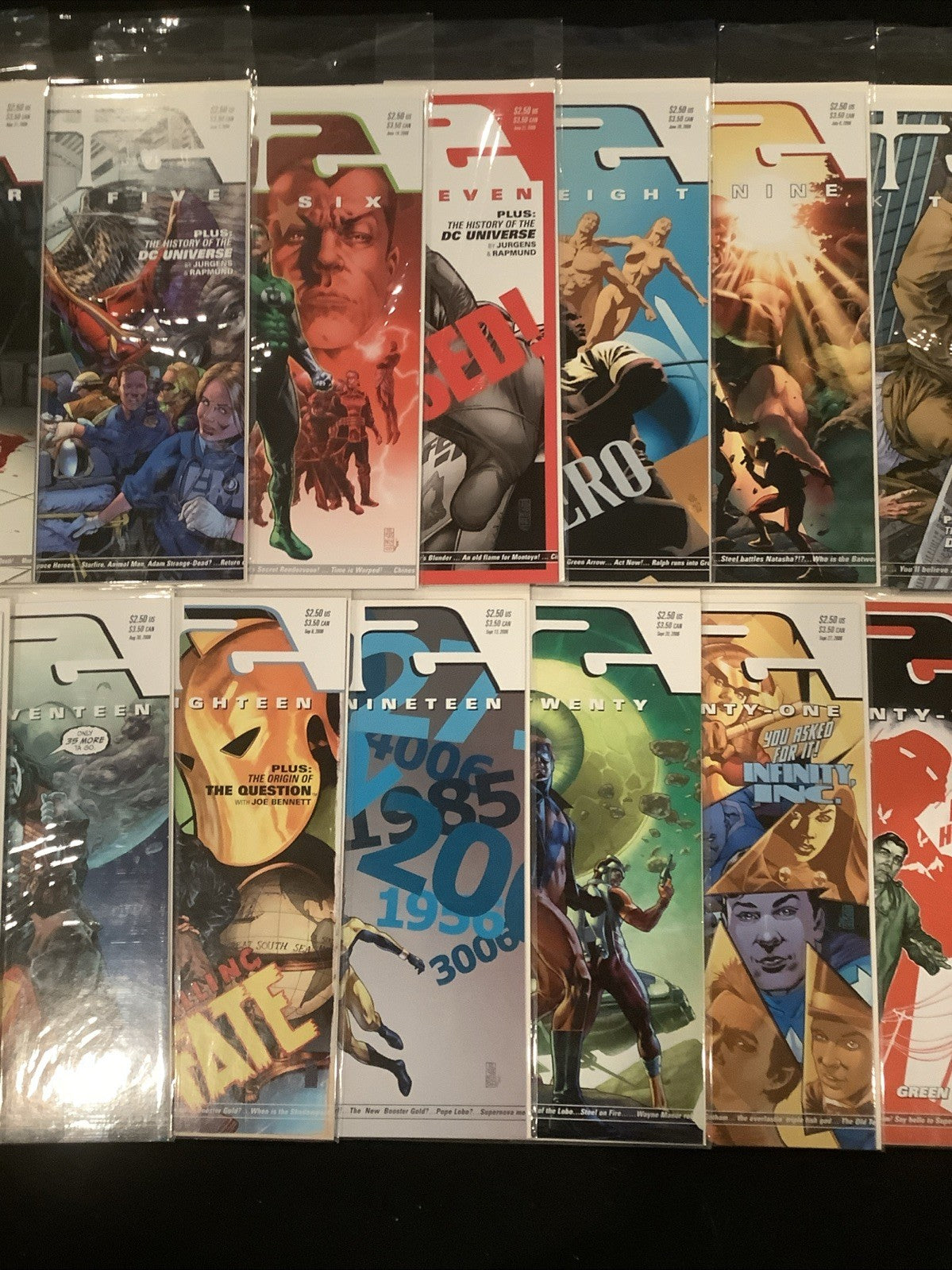 52 #1-52 + World War 3 #1-4 Complete Comic Set, DC Comics, 1st App Batwoman