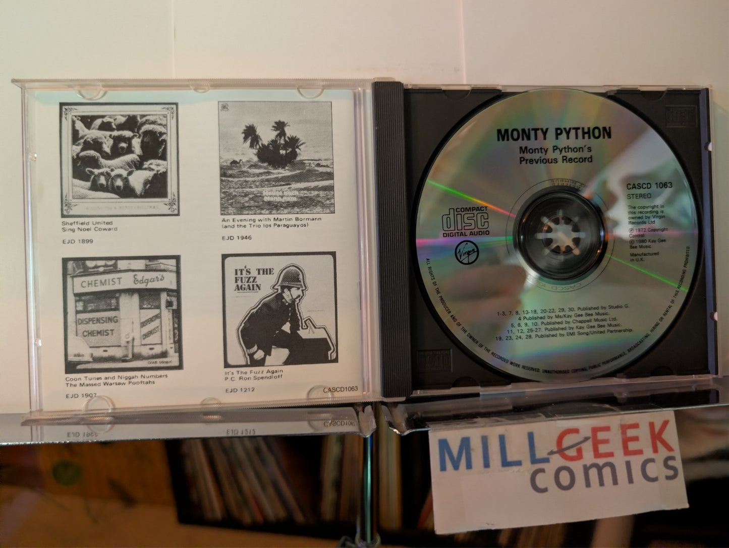 Monty Python, 5 CD Albums (Flying Circus, Another, Previous, Handkerchief) -JD