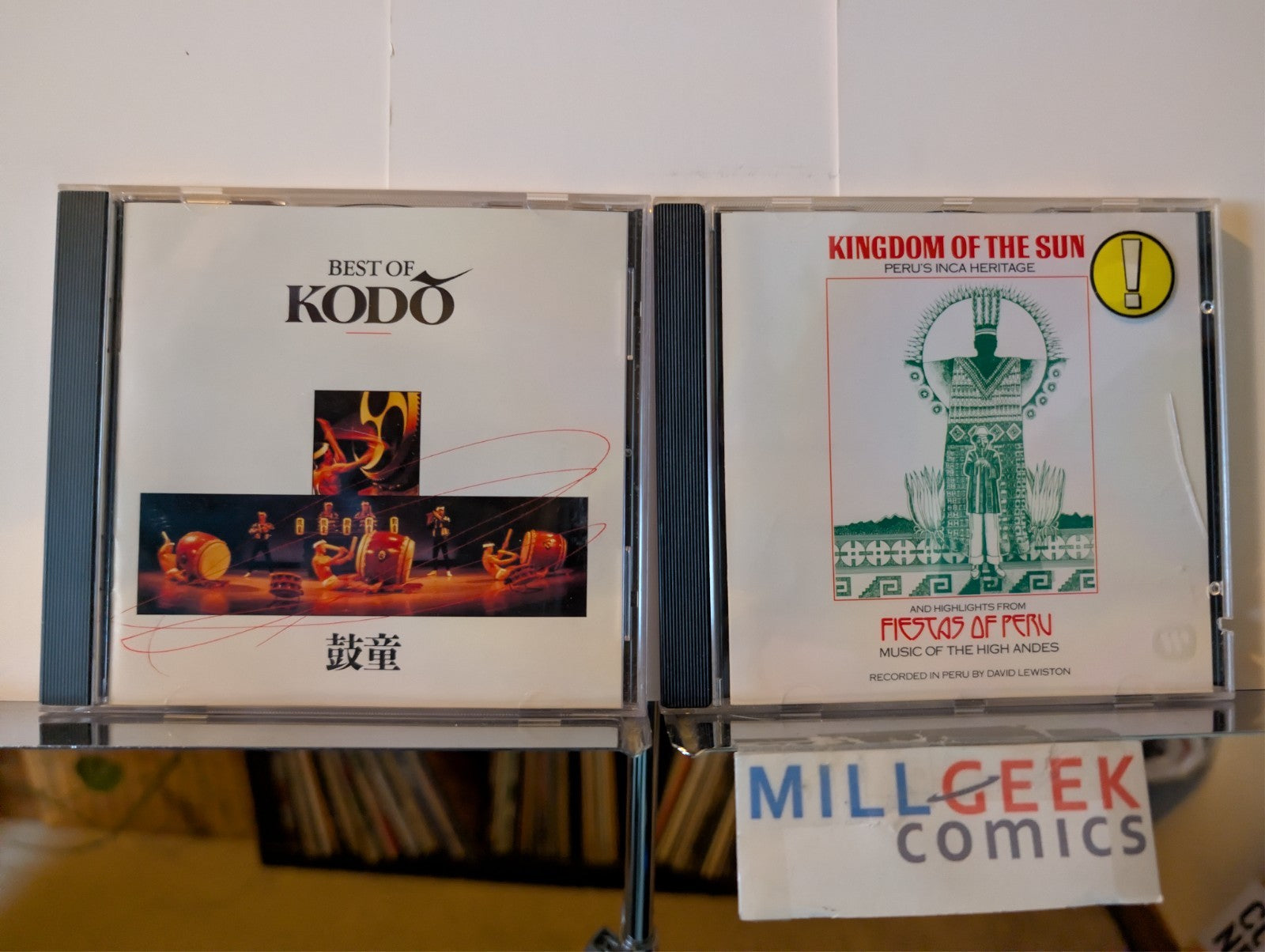 World Folk Music 2 CD Lot (Best of Kodo, Kingdom of the Sun) -JD