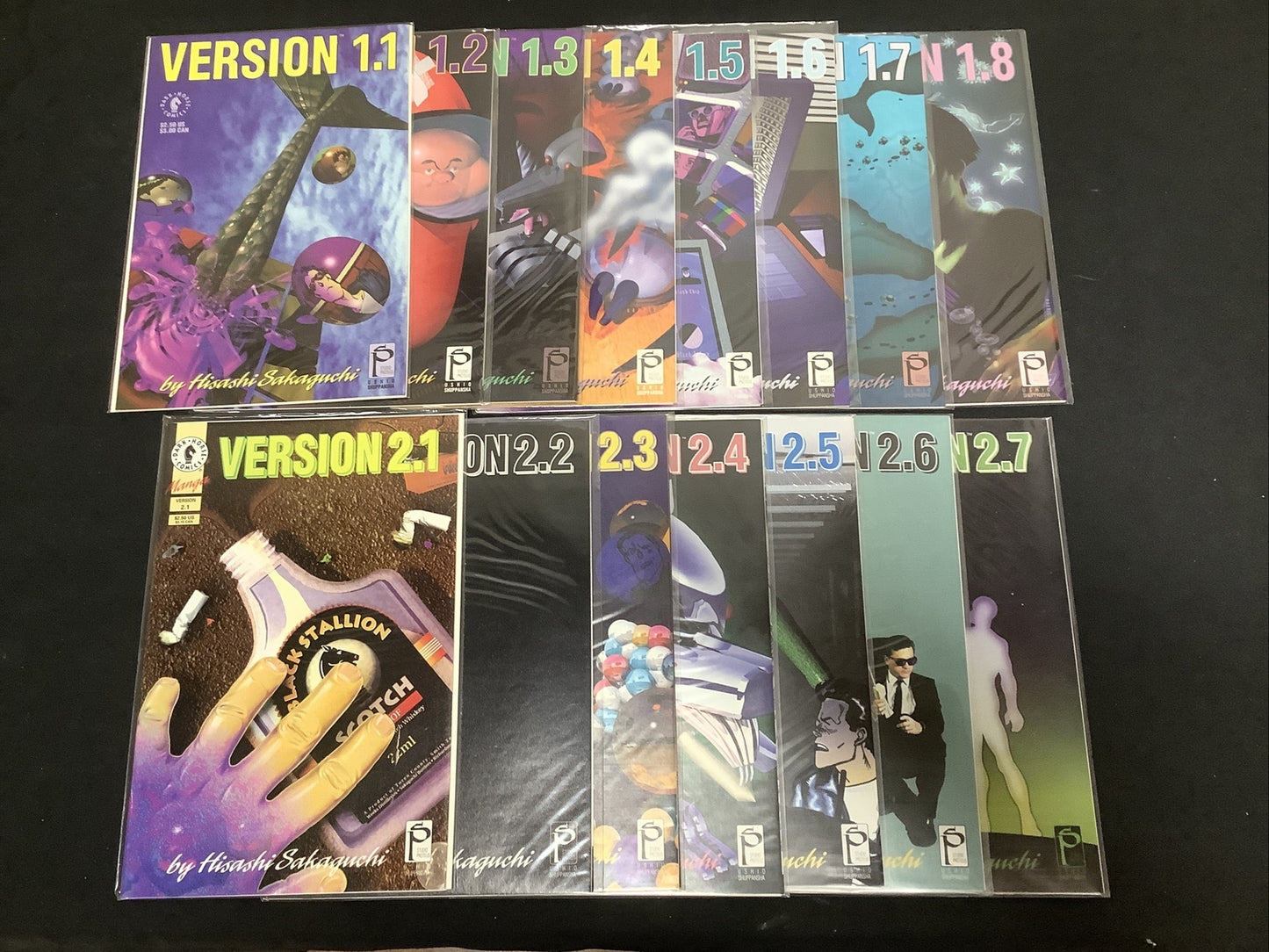 Version comic bundle (vol.1 + vol.2) Hisashi Sakaguchi, Dark Horse Comics
