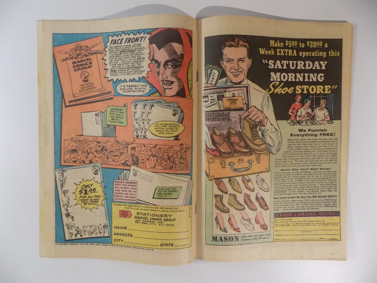 Strange Tales #138 Marvel Comic November 1965 Fine-