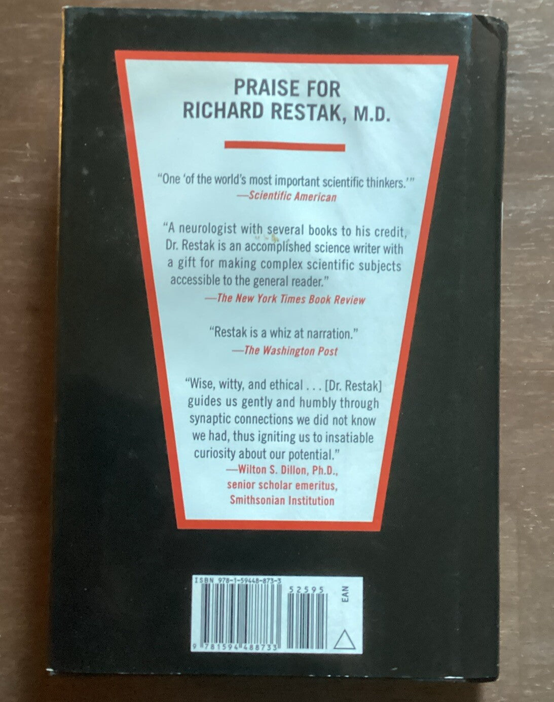 Think Smart:A Neuroscientist's Prescription By Richard Restakm M.D. Hardcover-JD