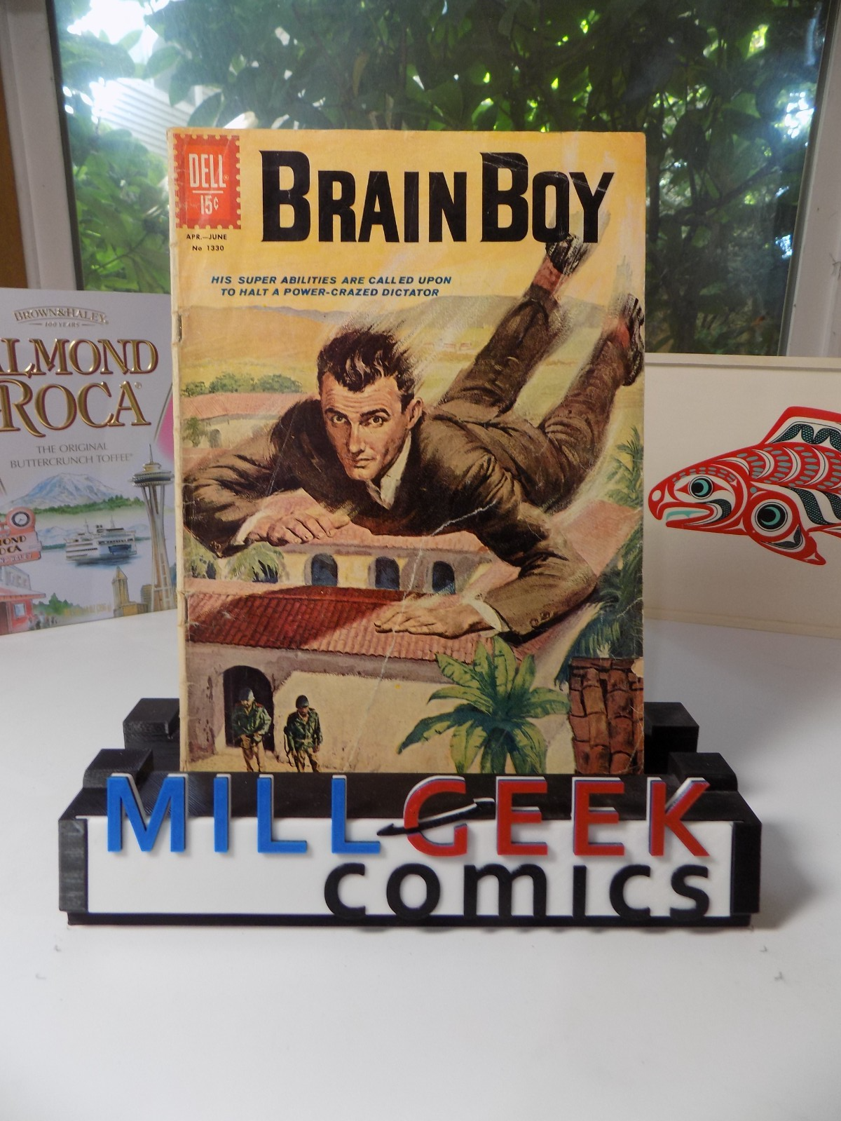 Four Color #1330 Brain Boy Dell Comic April-June 1962 Good/Very Good