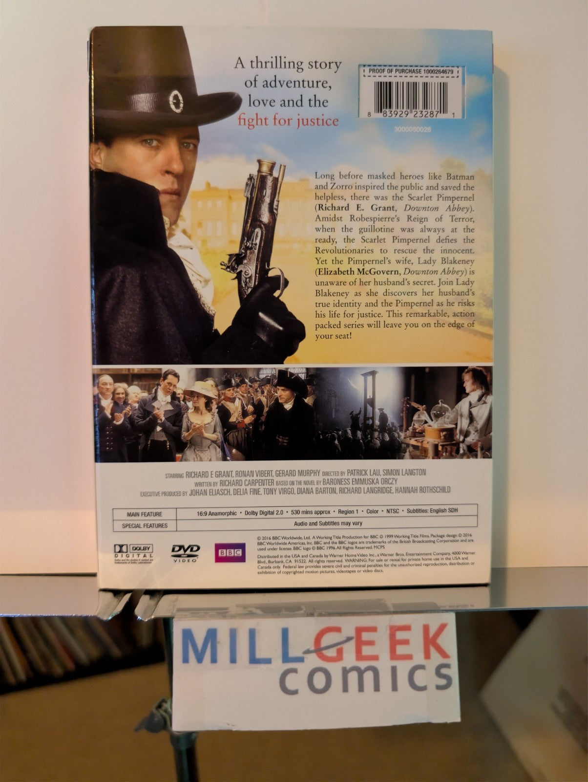 The Scarlet Pimpernel, Richard E Grant, BBC 4 Disc Set (DVD) -JD