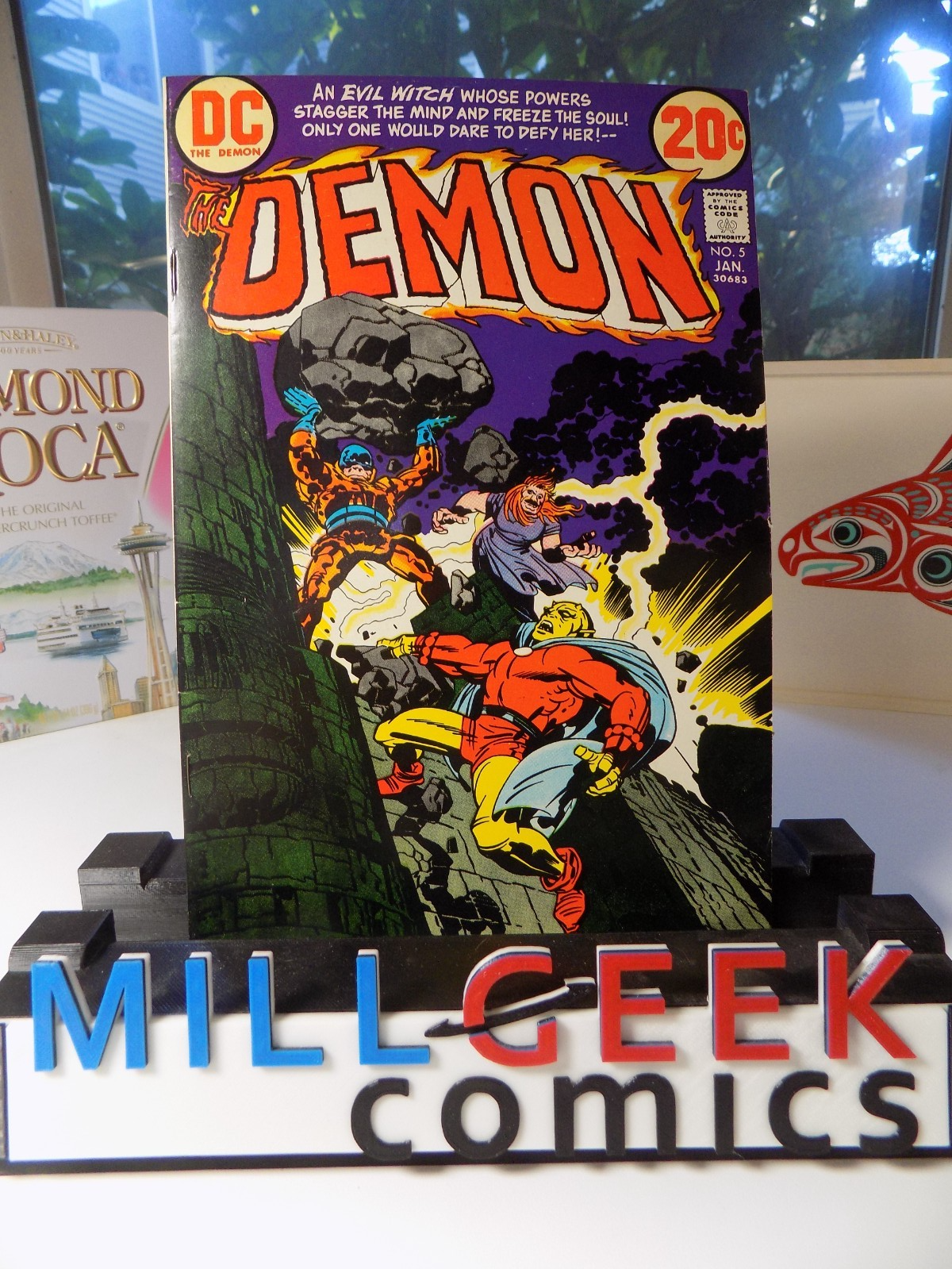 Demon #5 DC Comic January 1973 Very Fine+