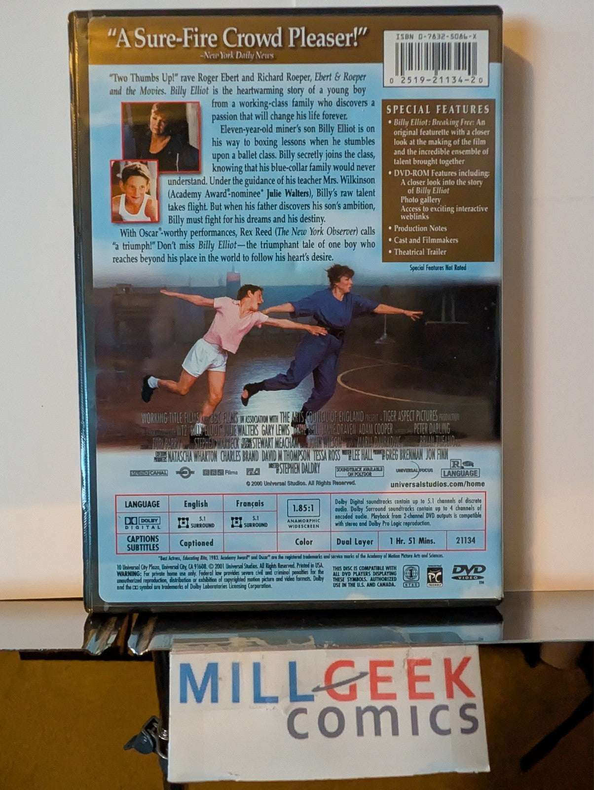 Notting Hill / Billy Elliot / In & Out, 3 Movie Set (DVD) Like New -JD