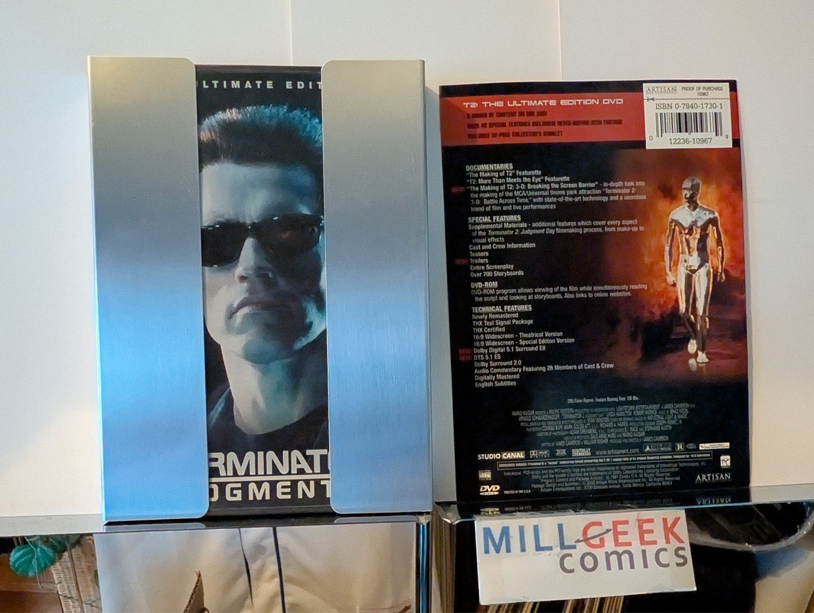The Terminator / T2 The Ultimate Edition, 2 Movie Set (DVD) Like New -JD
