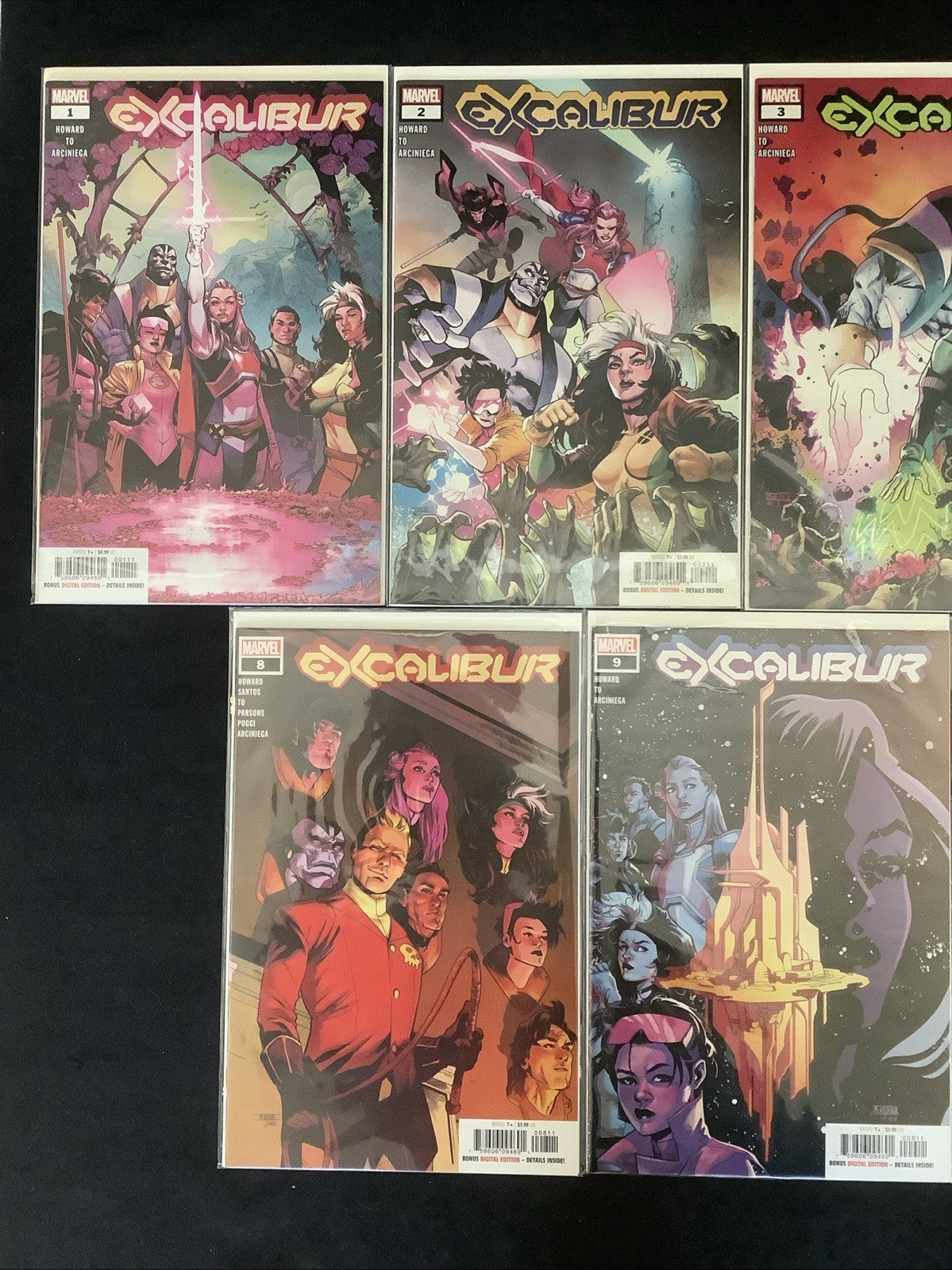 Excalibur #1-26 Complete Comic Series, Marvel, Tini Howard/Marcus To, 2019