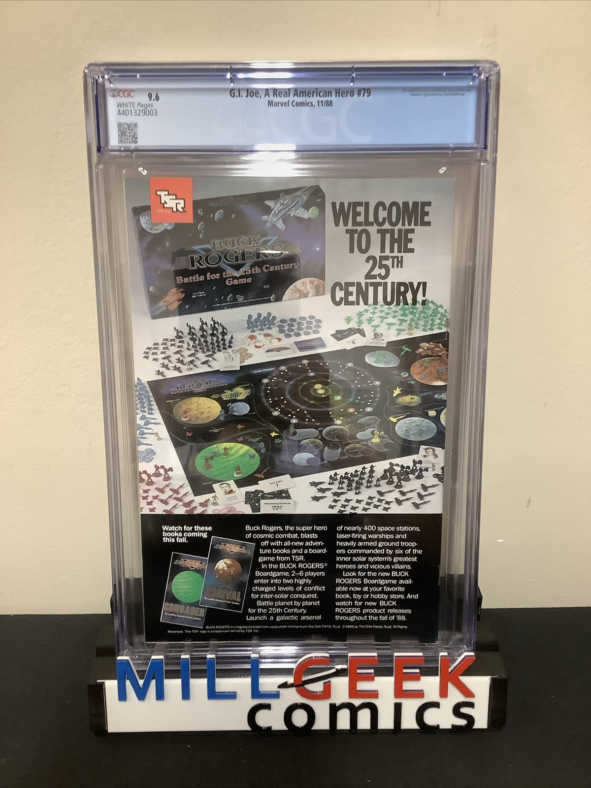 G.I. Joe, A Real American Hero #79, CGC Graded 9.6, White Pages, Larry Hama