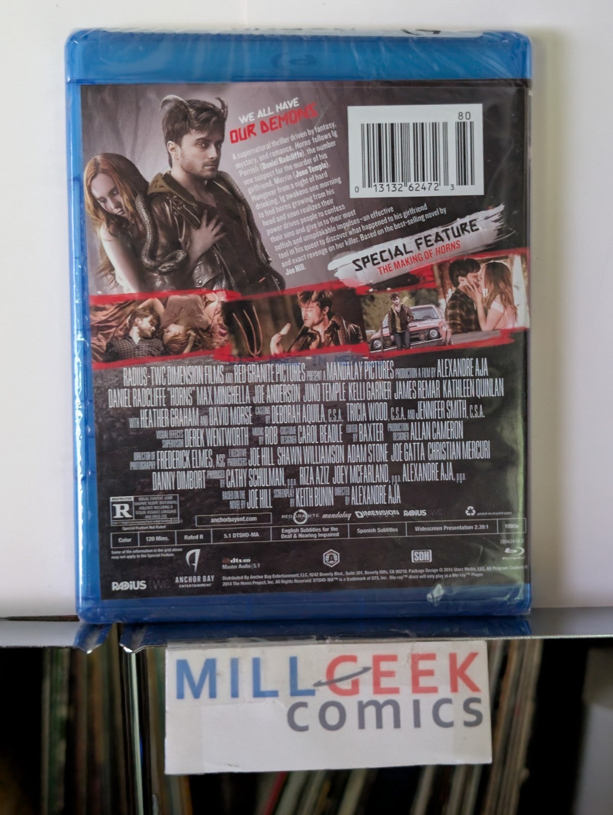 Horns - Daniel Radcliffe (Blu-Ray) -JD