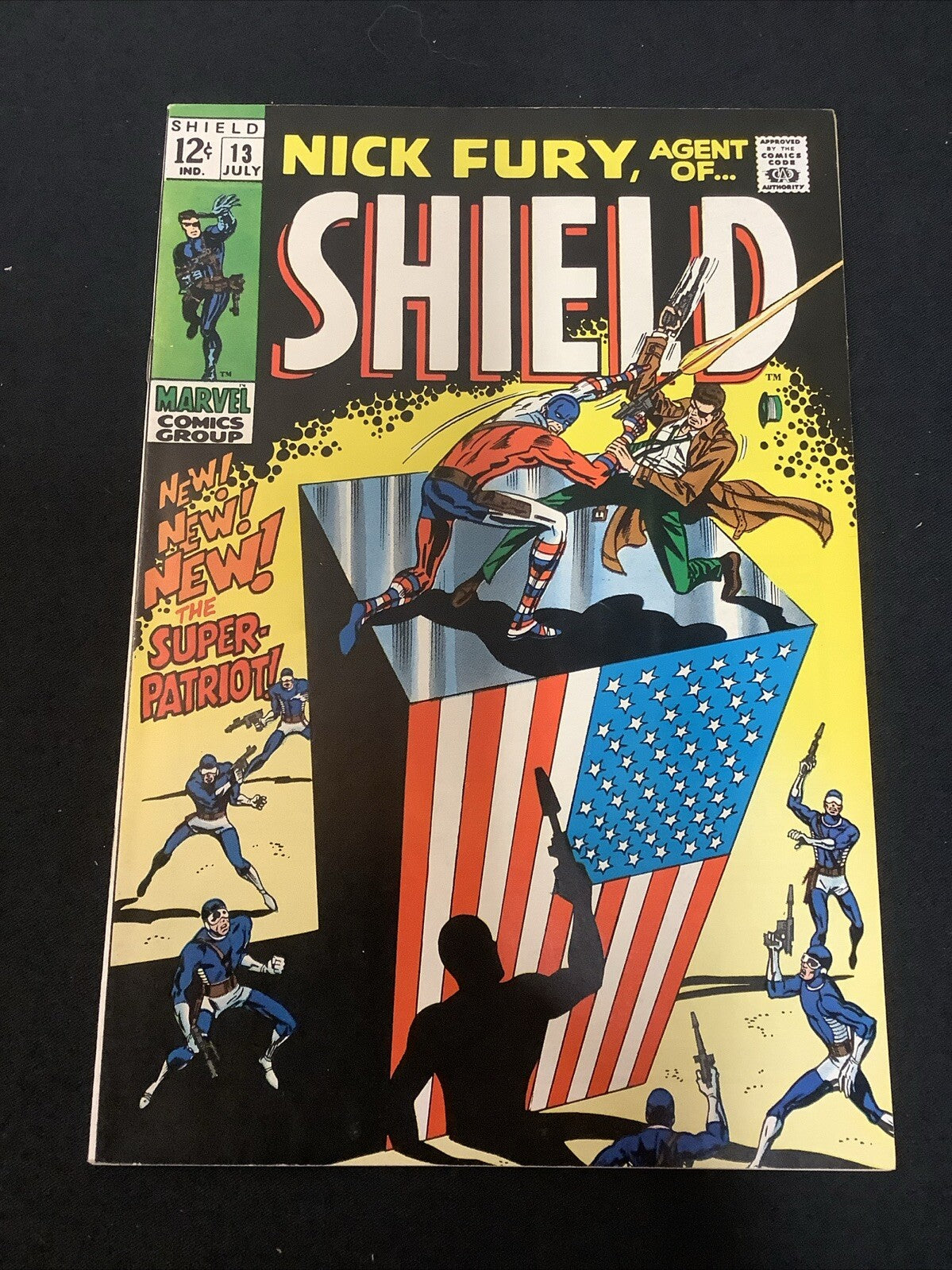 Nick Fury Agent of Shield #13 (Marvel Comics 1969) VF+ (8.5) Stan Lee