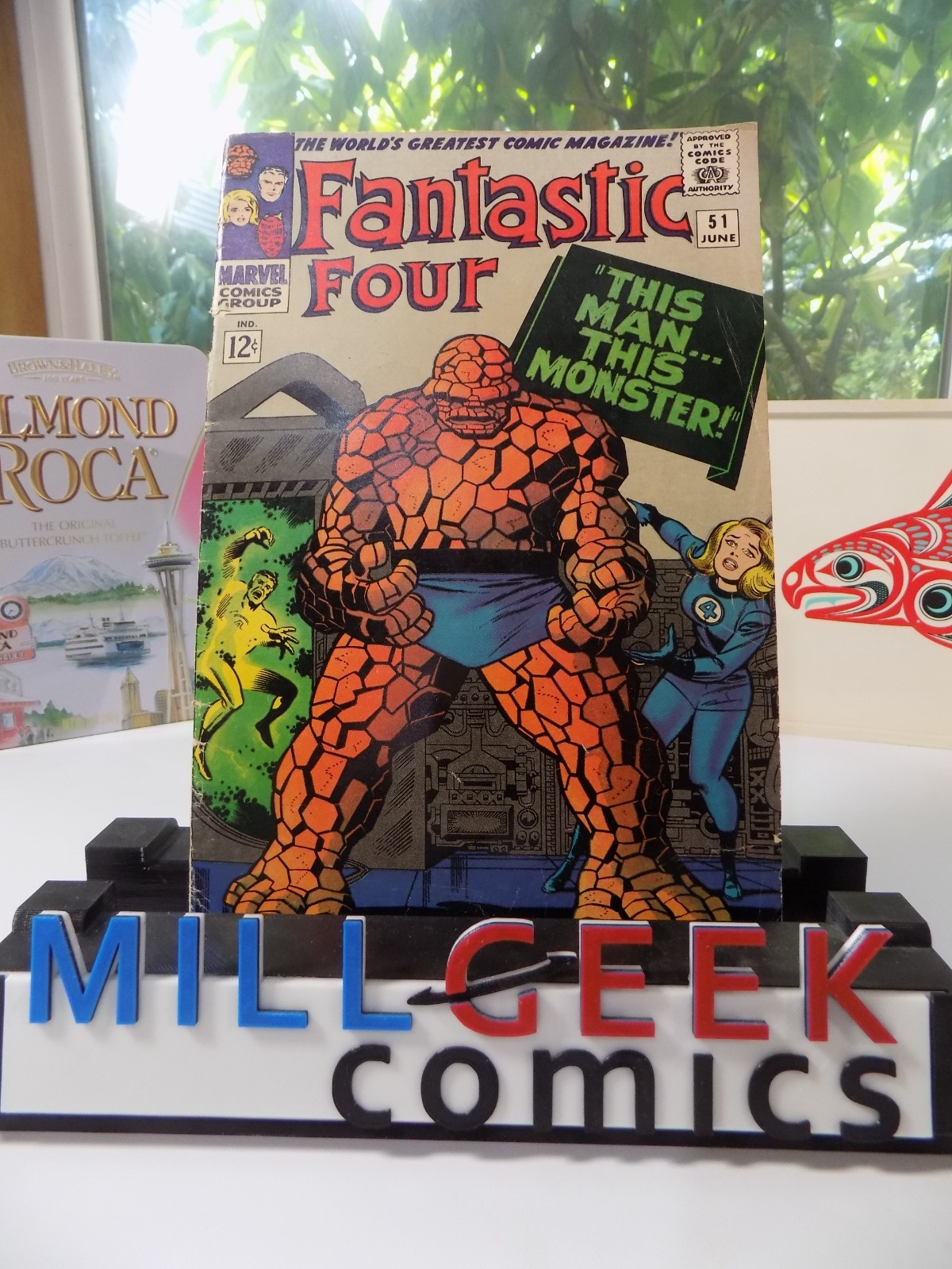 Fantastic Four #51 Marvel Comic June 1966 Fine-