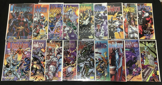 Stormwatch #0-17 Comic Lot, Image, Jim Lee, 1st App Stormwatch(team), 1993