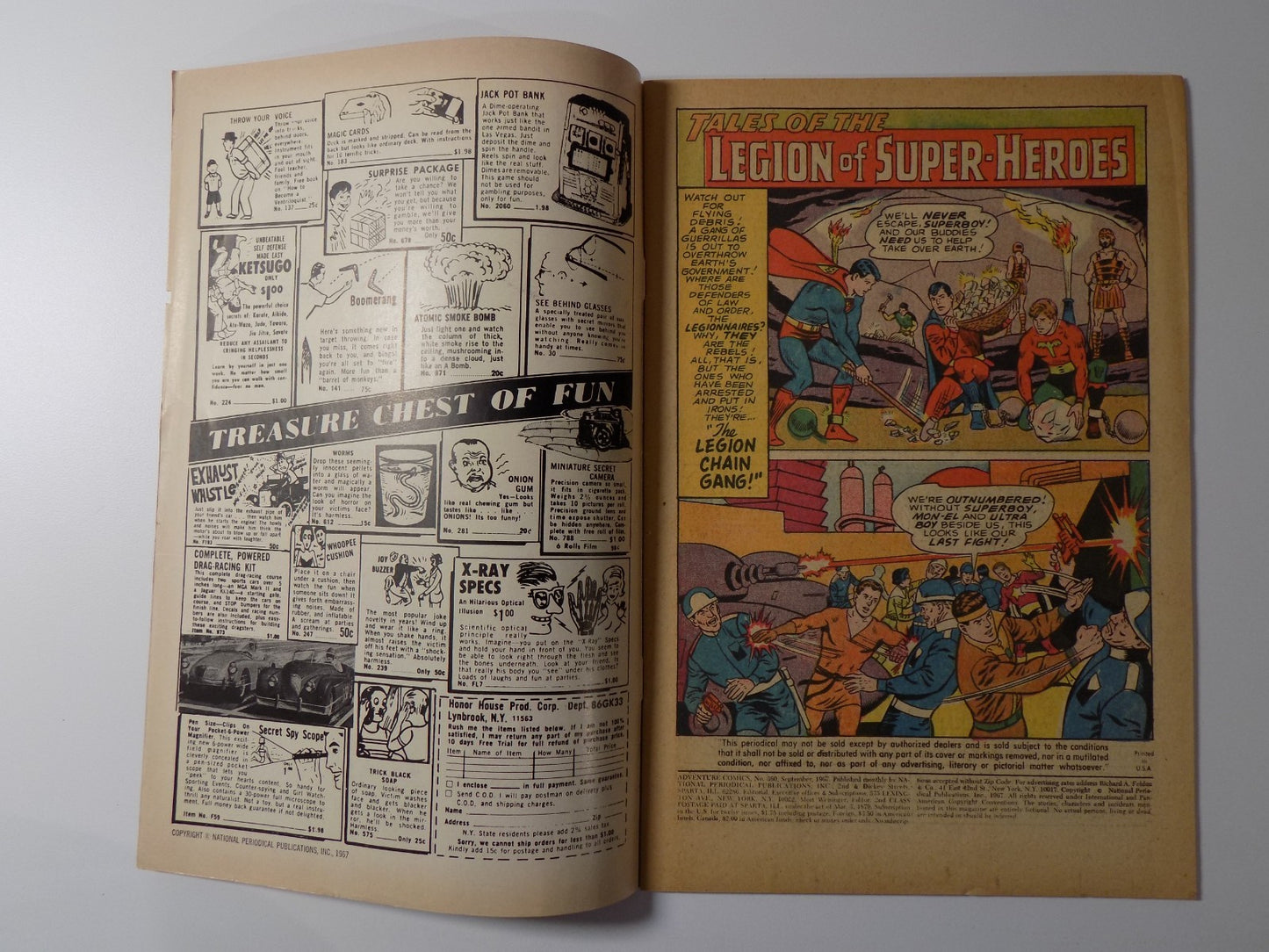 Adventure Comics #360 DC Comics Fine- September 1967
