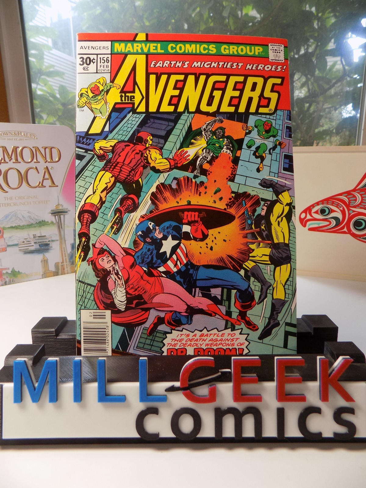 Avengers #156 Marvel Comic February 1977 Very Fine/Near Mint