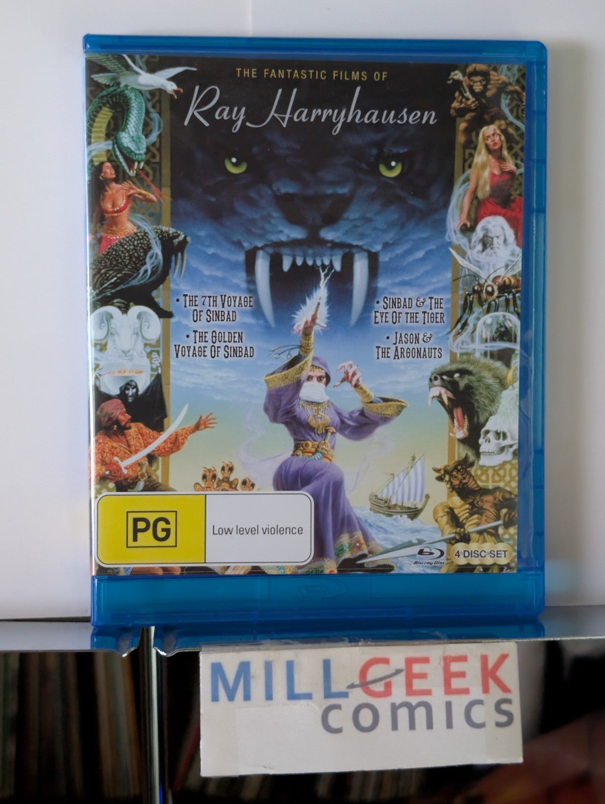 The Fantastic Films of Ray Harryhausen, REGION B (Blu-ray) -JD