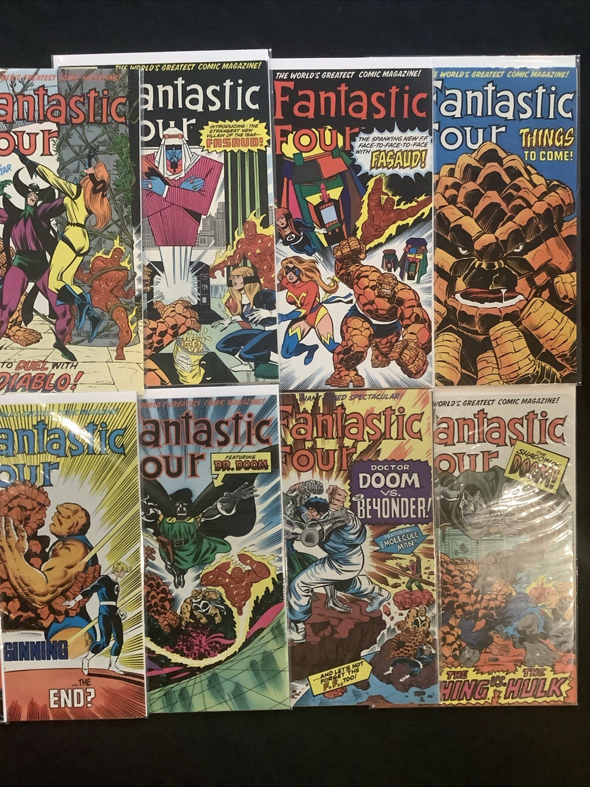 Fantastic Four #238-320 Comic Lot, Marvel, John Byrne, Malice, Dr Doom, Galactus