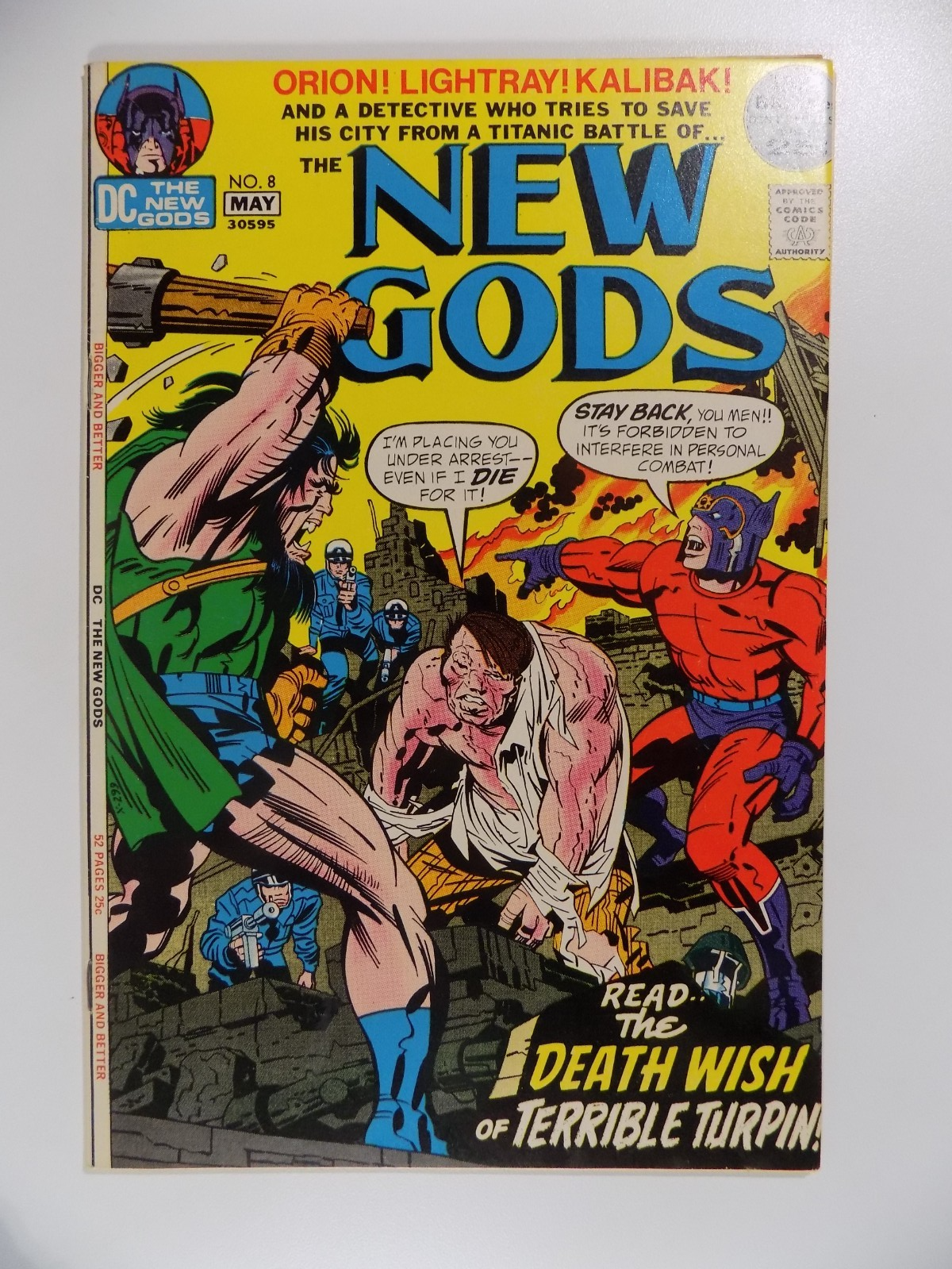 New Gods #8 DC Comic May 1972 Very Fine/Near Mint