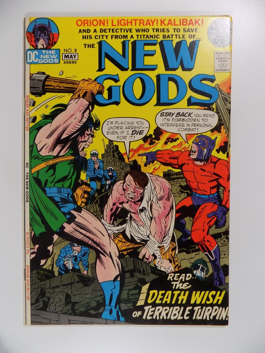 New Gods #8 DC Comic May 1972 Very Fine/Near Mint