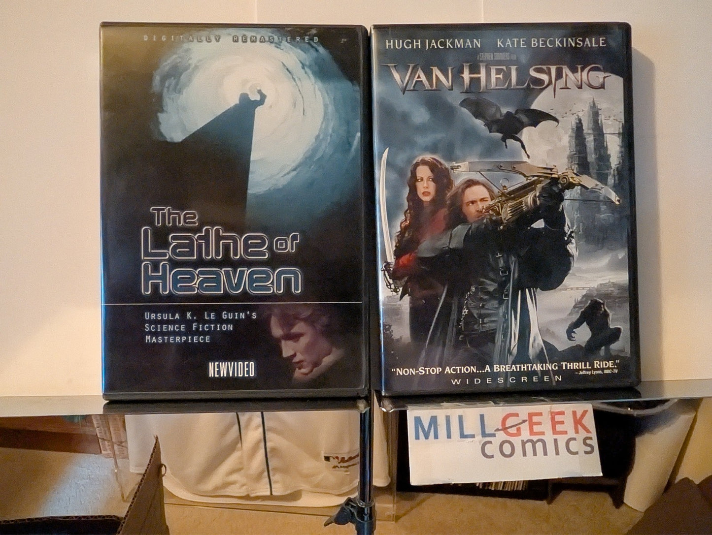 Van Helsing / The Lathe of Heaven RARE OOP, 2 Movie Set (DVD) Like New -JD