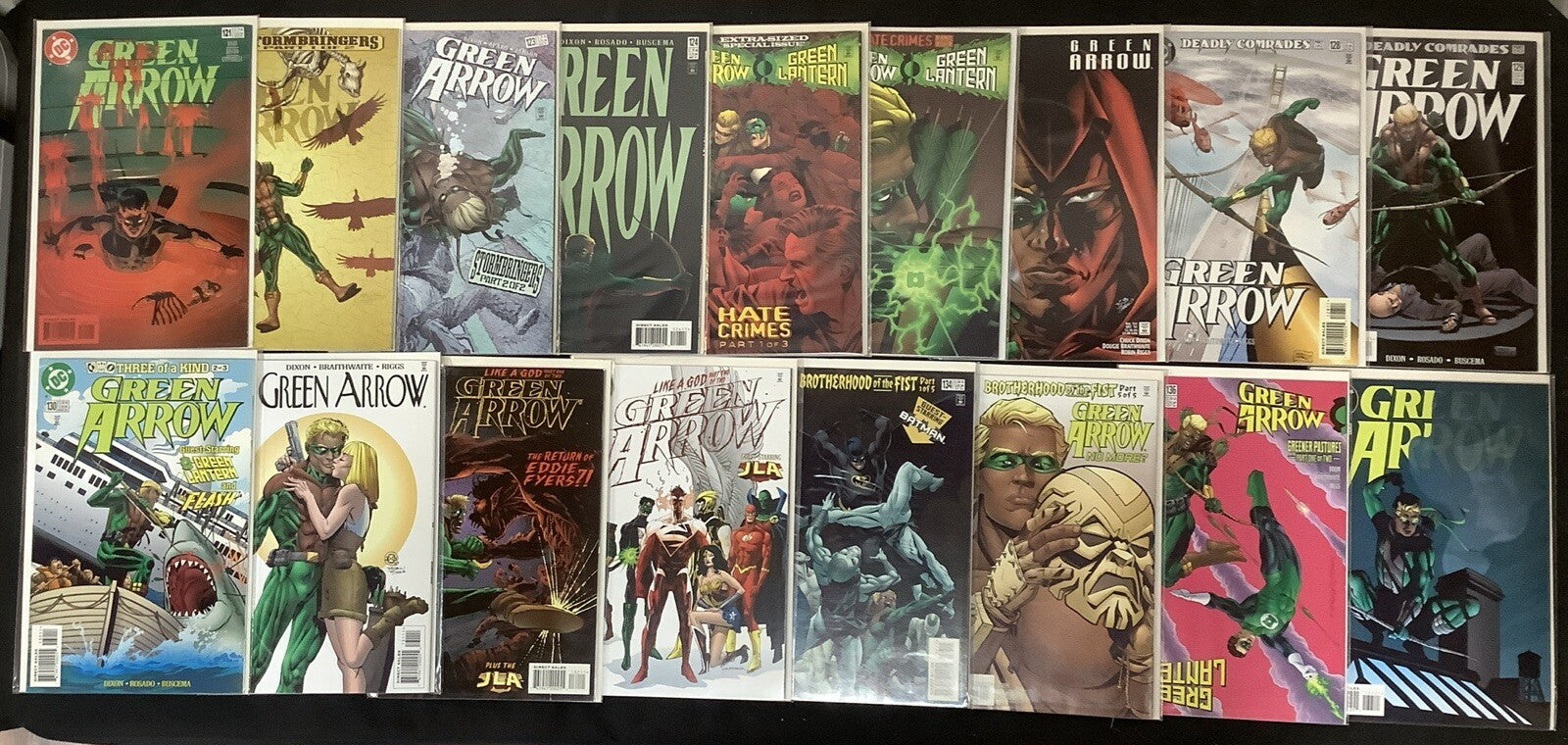 Green Arrow (Vol.2) #1-137 Complete Comic Series, Mike Grell/Ed Hannigan, DS