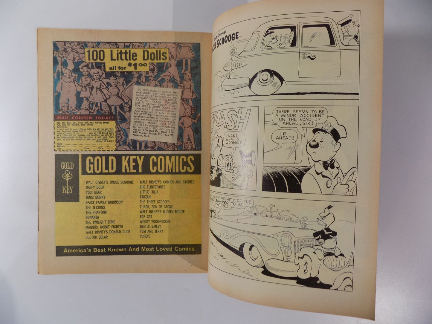 Walt Disney's Uncle Scrooge #58 Gold Key Comic July 1965 Very Fine-