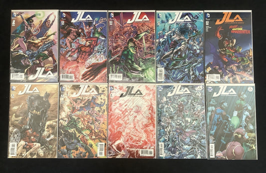 Justice League of America #1-10 Complete Comic Set, DC Comics, Bryan Hitch