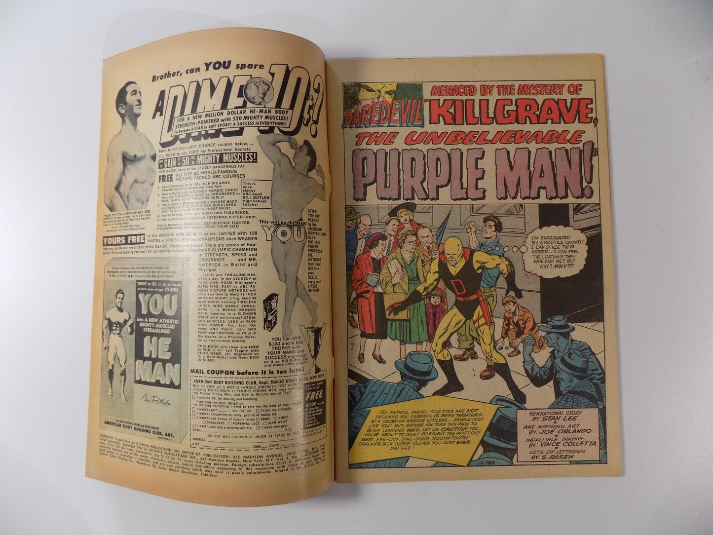Daredevil #4 Marvel Comic Very Fine- October 1964