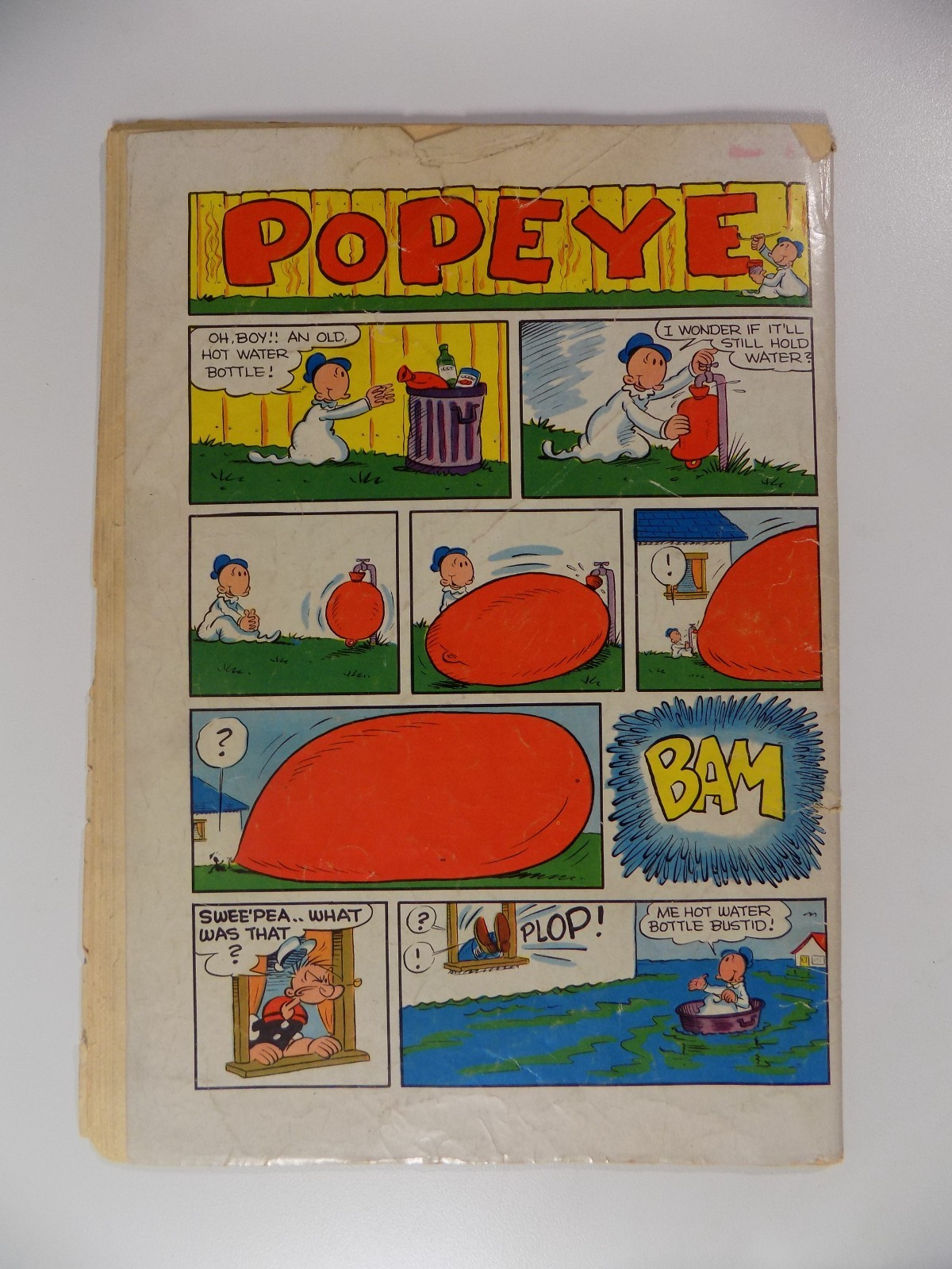 Popeye #24 Dell Comic April-June 1953 Very Good-