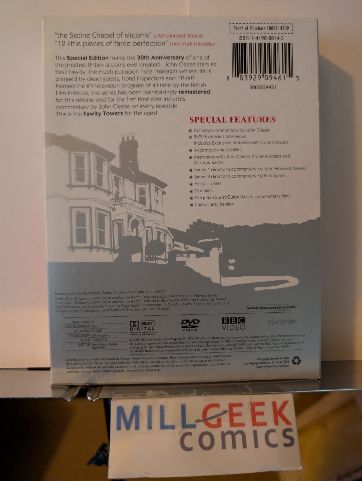 Fawlty Towers, The Complete Collection Remastered (DVD) -JD