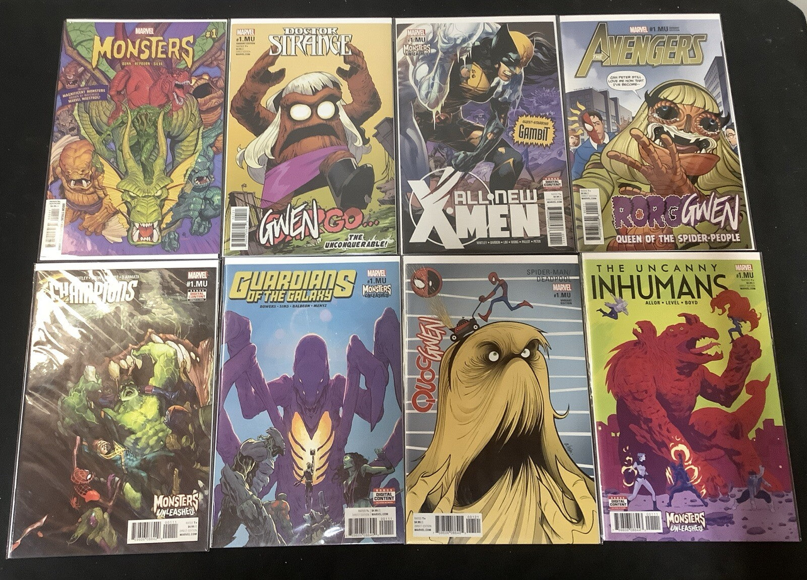 Marvel Monster Bundle: Mix Of #1.MU Tie In Comics, Marvel Monsters One-shot 2019