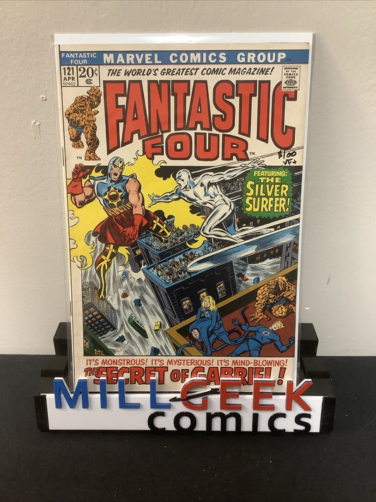 Fantastic Four #121 (1972) VF+ (8.5) Stan Lee/John Buscema, Death Of Air-Walker