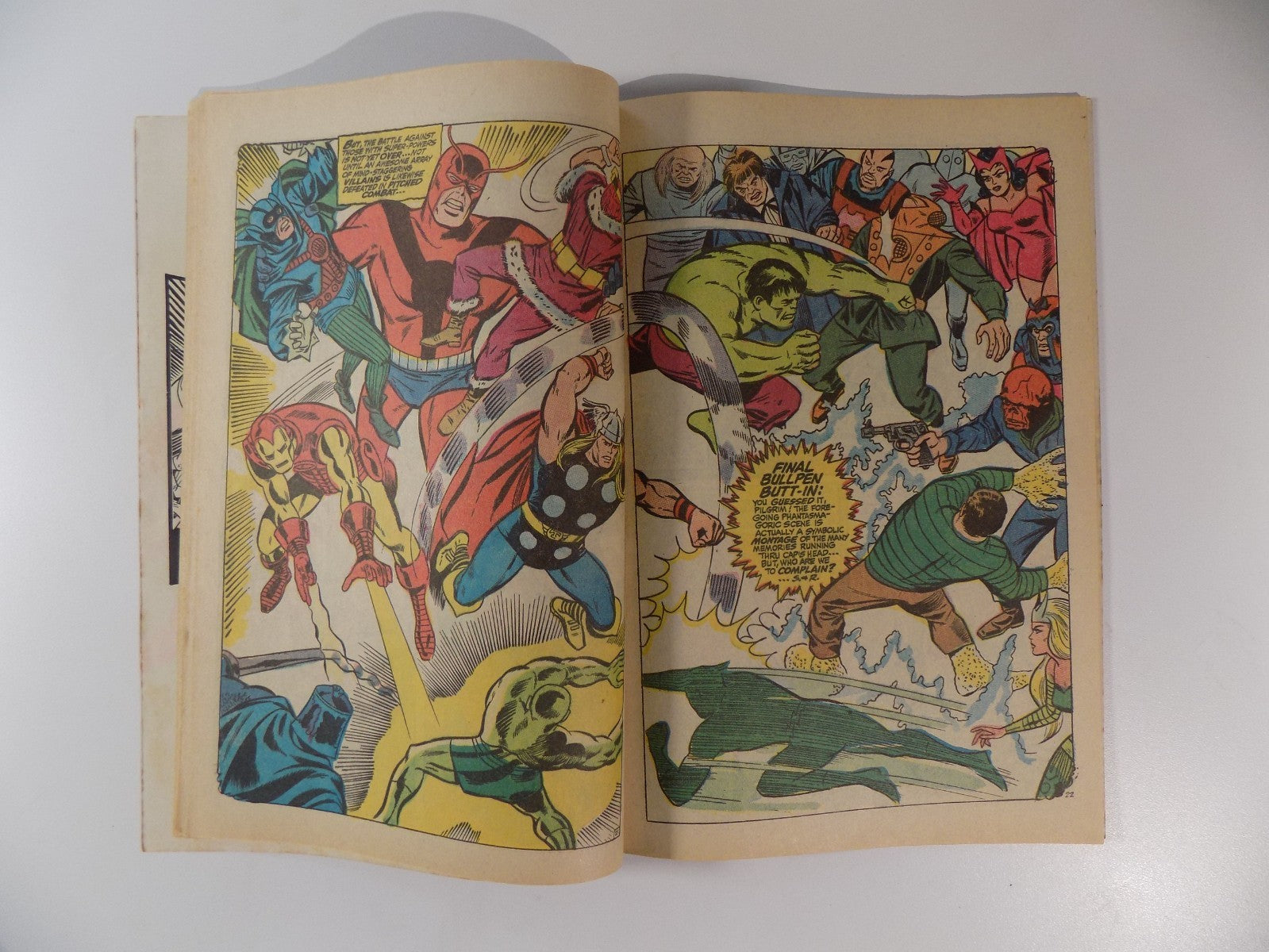 Avengers King-Size Special! #2 Marvel Comic September 1968 Fine+