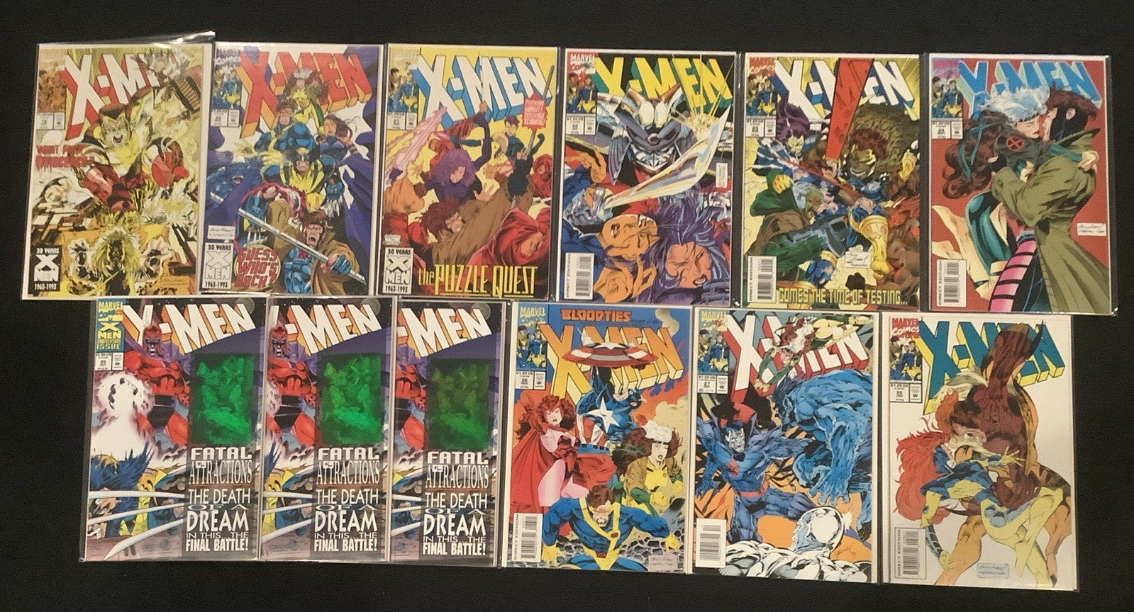 X-Men 1991 (Vol 2) Run #1-79 + Variants & Annuals! (See Photos) Jim Lee