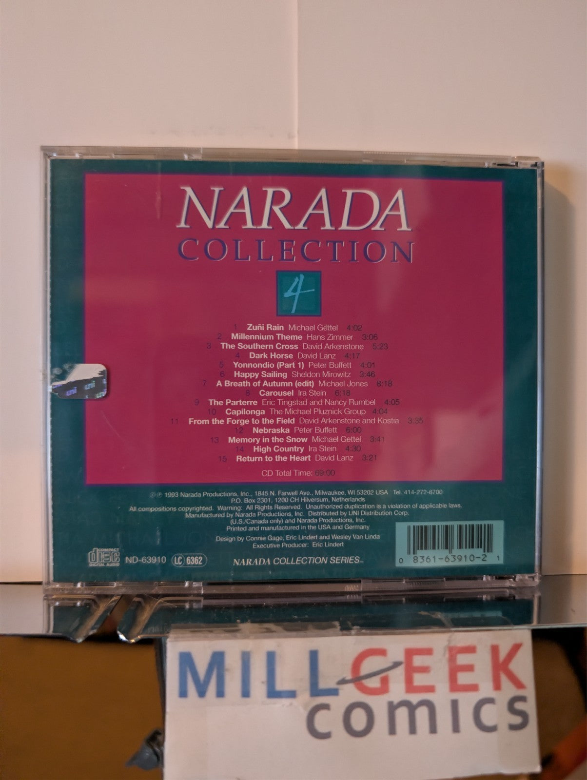 Electronic Jazz Music 2 CD Lot (Whales Alive, Narada Collection 4) -JD